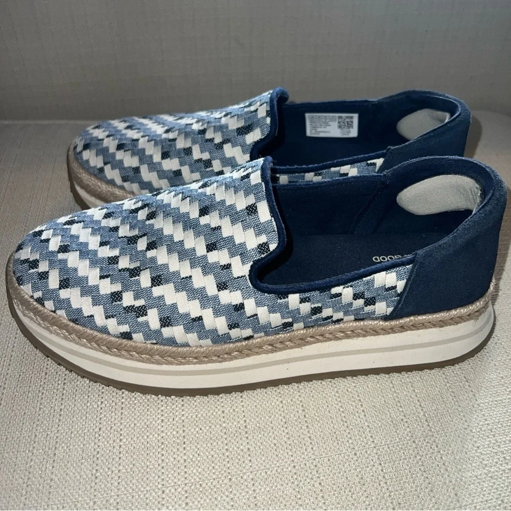 Tom’s Jocely Espadrille Sneaker (Women) Size 6.5M